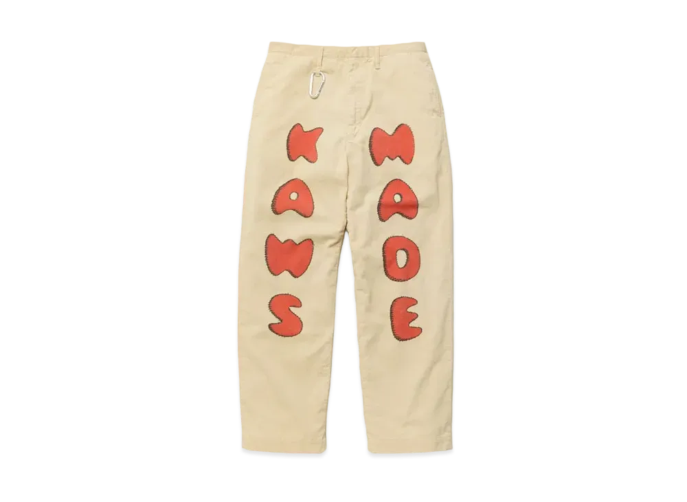 本日限定価格 human made kaws コラボ コーデュロイ パンツ KAWS × HUMAN MADE 21AW 第3弾コラボアイテムが12/18に国内発売