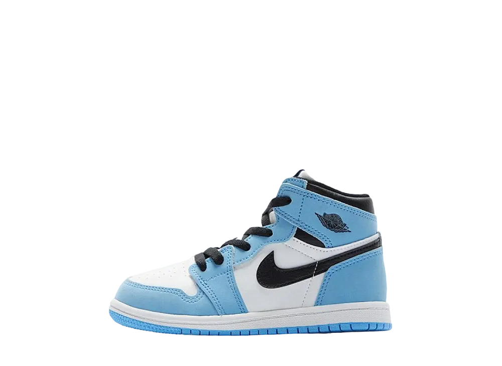 ナイキ TD エアジョーダン1 レトロ ハイ "ユニバーシティブルー"(キッズ)