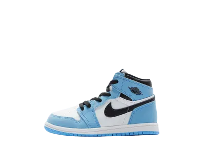 ナイキ TD エアジョーダン1 レトロ ハイ "ユニバーシティブルー"(キッズ)