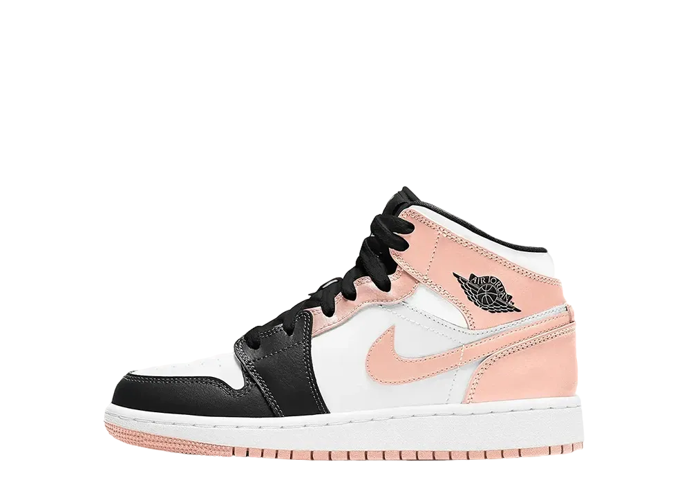 ナイキ GS エアジョーダン1 ミッド "アークティックオレンジ ブラックトゥ"