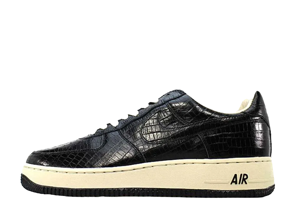 HTM2 × Nike Air Force 1 Low "Crocodile Black"