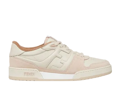 FENDI Match Low Top "Pink Suede"