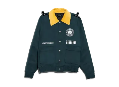 PEACEMINUSONE PMO BOMBER JACKET #1 "Dark Green" / G-DRAGON