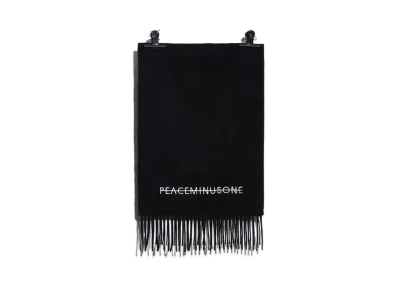 PEACEMINUSONE PMO CASHMERE SCARF #1 "Black" / G-DRAGON