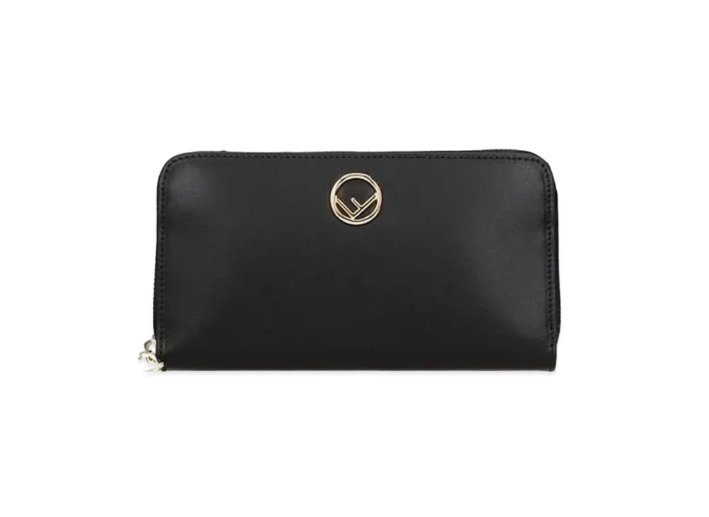 FENDI F Is Fendi Zip Around Wallet ”Black”