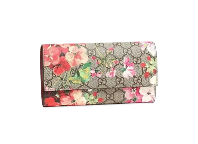 Gucci GG Blooms Wallet "Antique Rose"