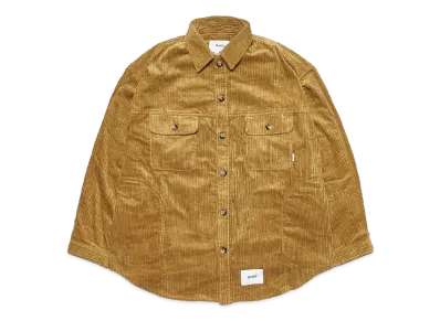 Wtaps WCPO / LS / COTTON. CORDUROY "Camel"