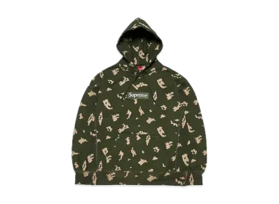 Supreme Box Logo Hooded Sweatshirt "Olive Russian Camo" (21FW)