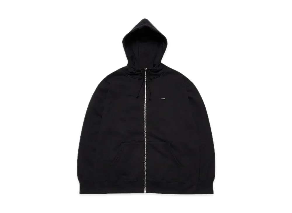 シュプリーム スモール ボックス フェイス マスク ジップ アップ フーディー スウェットシャツ "ブラック"