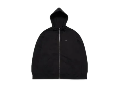 Supreme Small Box Facemask Zip Up Hooded Sweatshirt "Black"