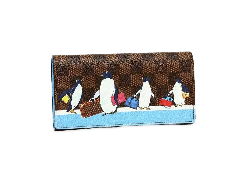 Louis Vuitton Damier Penguin Print Sarah Wallet
