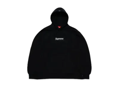 【激レア】SUPREME シュプリーム タンクトップ ボックスロゴ 黒 ゆるだぼ Supreme Box Logo Hooded Sweatshirt