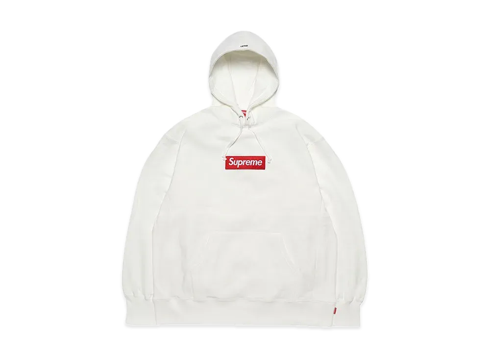 Supreme Box Logo Hooded Sweatshirt "White" (21FW)
