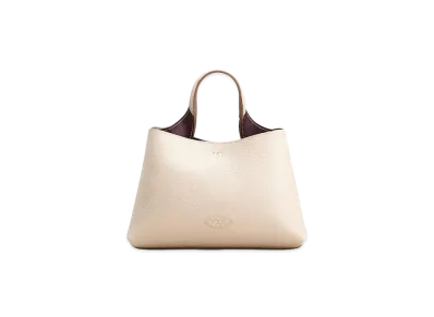 TOD'S Bag In Leather Micro "Beige"