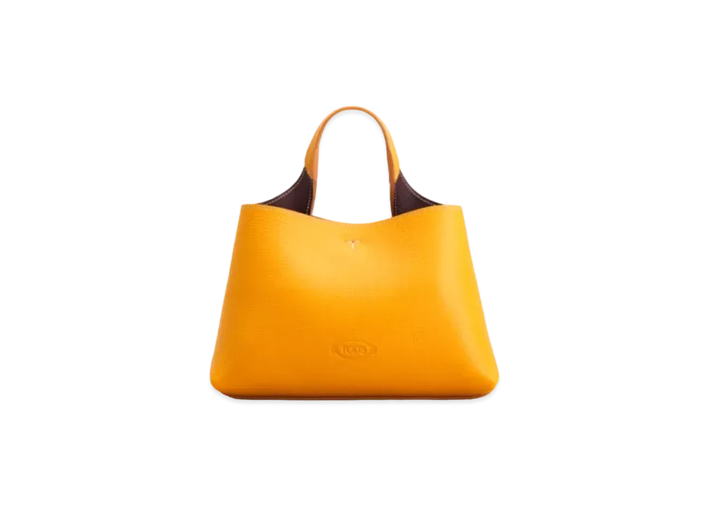TOD'S Bag In Leather Micro "Yellow"