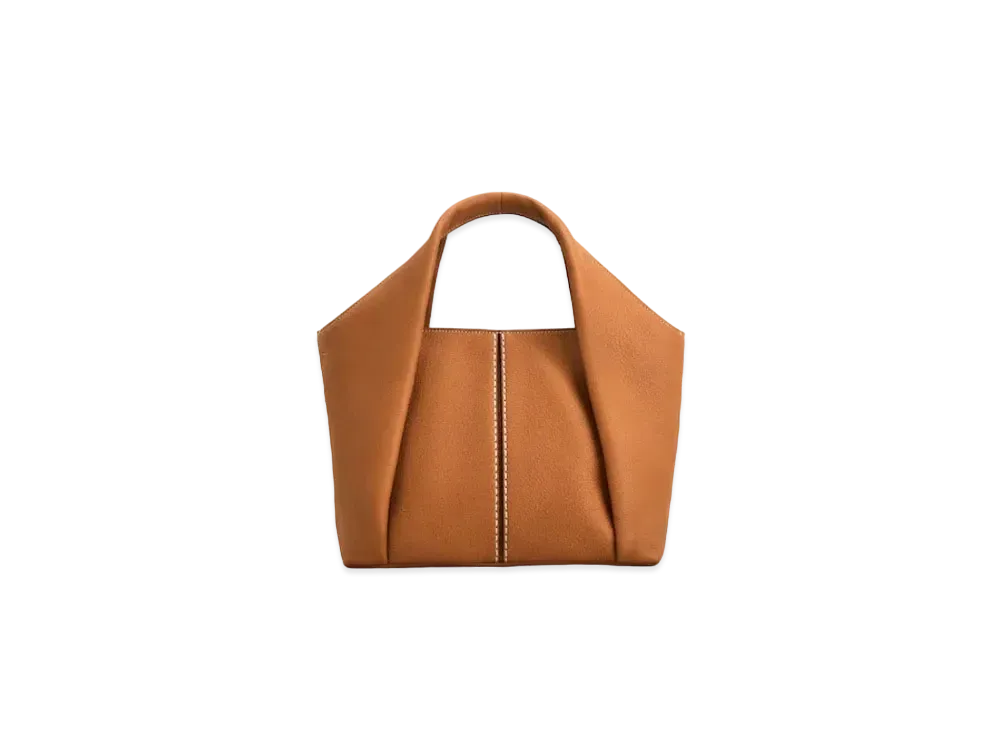 TOD'S Shirt Shopping Bag Mini "Brown"