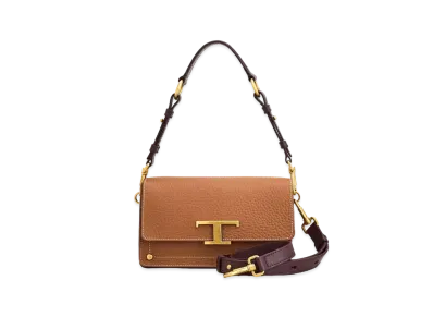 TOD'S T Timeless Crossbody Mini "Brown"