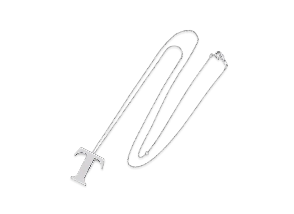 Tiffany & Co Symbol T Necklace "Silver"