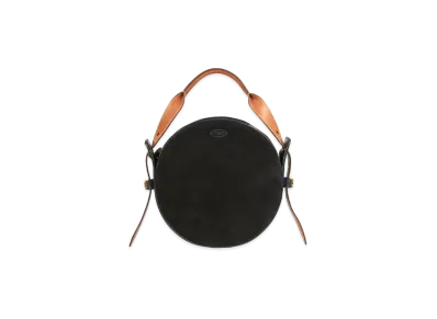 TOD'S Crossbody Bag In Suede Mini "Black"