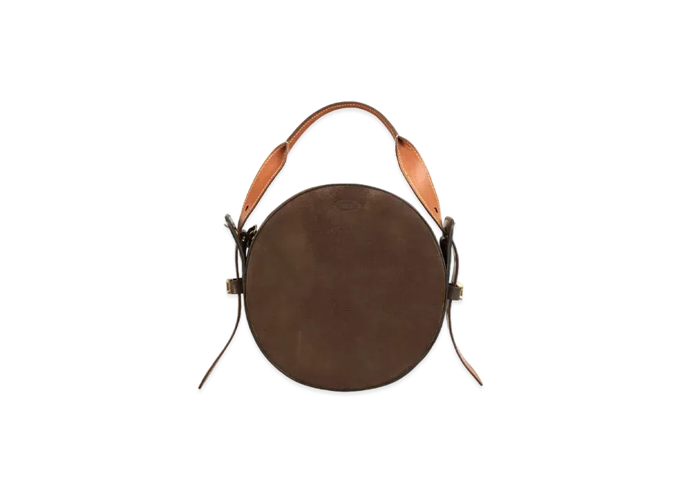 TOD'S Crossbody Bag In Suede Mini "Brown"