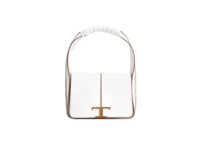 TOD'S Timeless Bag Mini In Leather "White"