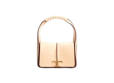 TOD'S Timeless Bag Mini In Leather "Beige"