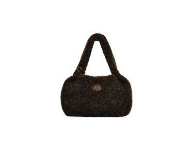 TOD'S Shirt Hobo Bag In Sheepskin Small "Brown"