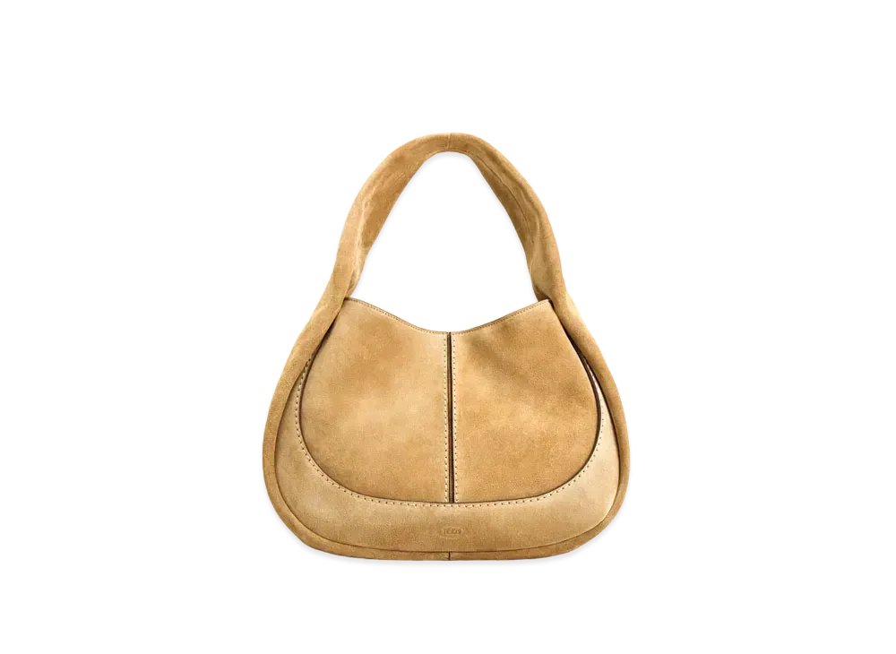 TOD'S Shirt Hobo Bag Small "Brown"