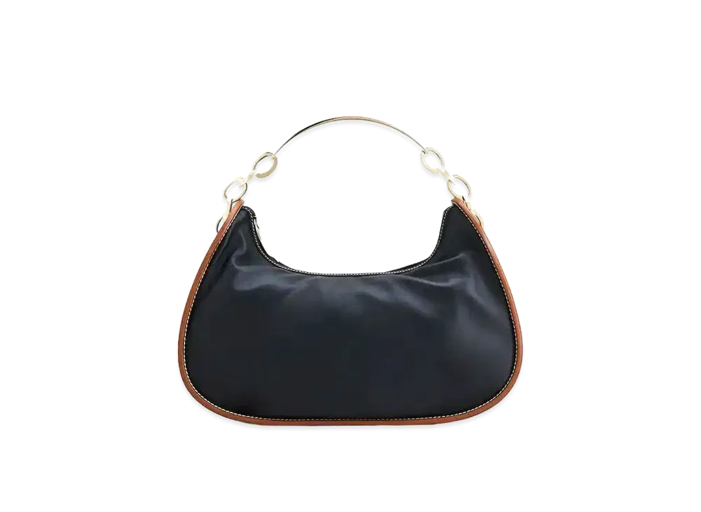TOD'S Hobo Bag In Leather Small "Black"