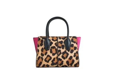 TOD'S Holly Bag Mini "Brown/Black/Pink"