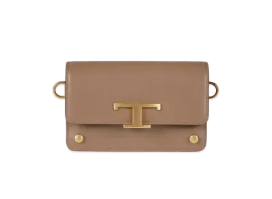 TOD'S Timeless Crossbody Bag Micro In Leather "Brown"
