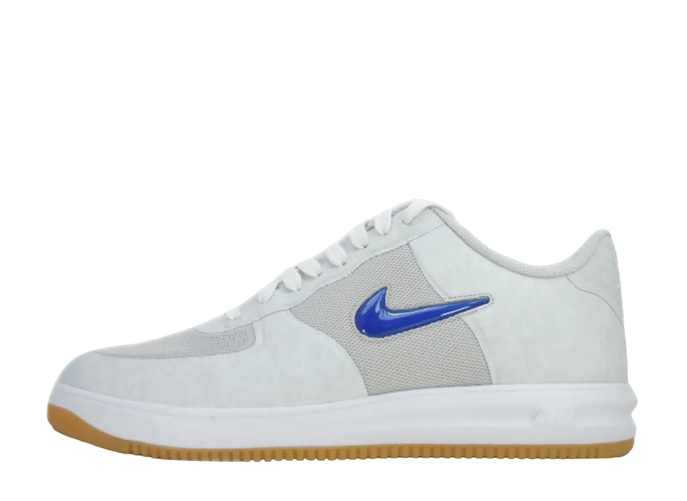 CLOT × Nike Lunar Force 1 Fuse SP "Natural Grey/University Red/Game Royal/White"