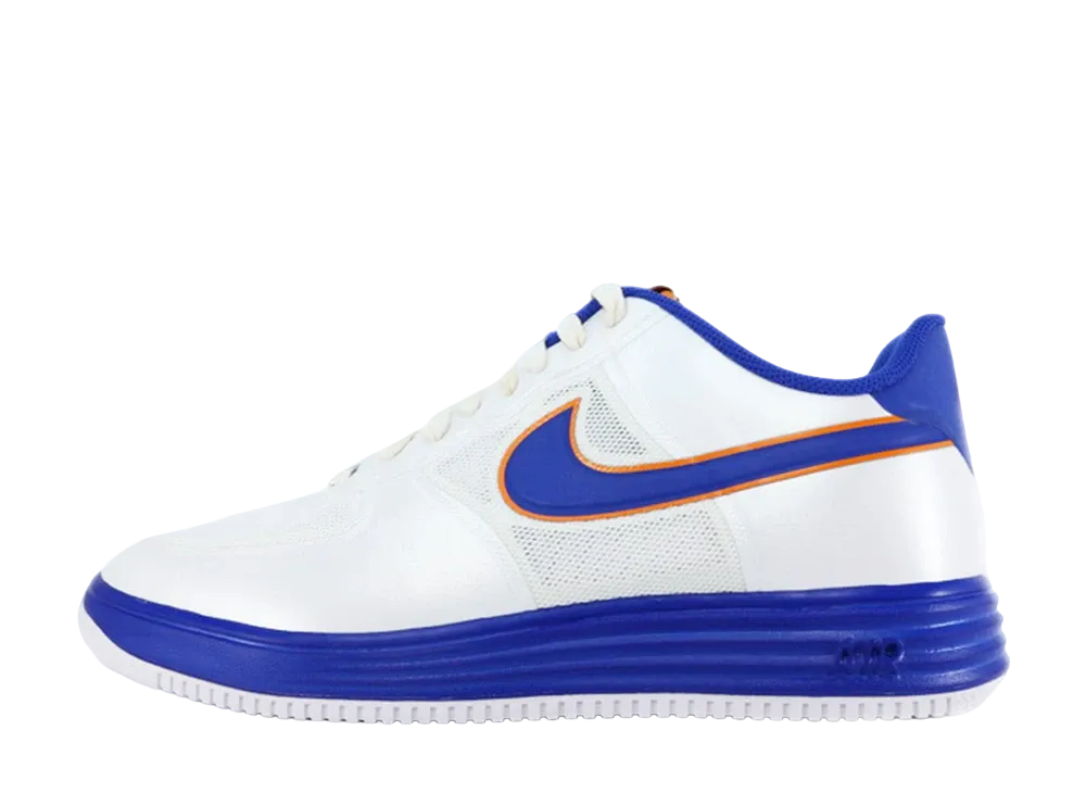 BE@RBRICK × Nike Lunar Force 1 Fuse NRG "White/College Blue-Gold-Post"