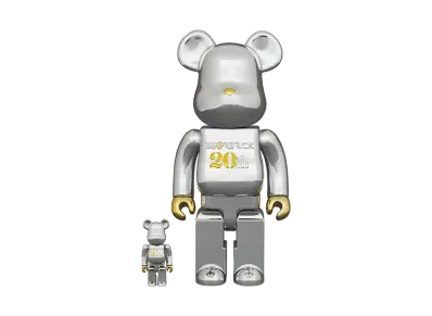 Bearbrick 20th Anniversary Model 100% & 400%