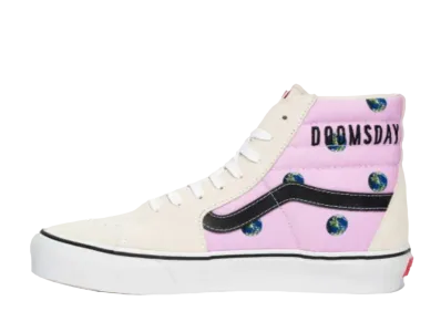 Cali Thornhill DeWitt × Vans Vault UA Sk8-Hi VLT LX "White Pink"