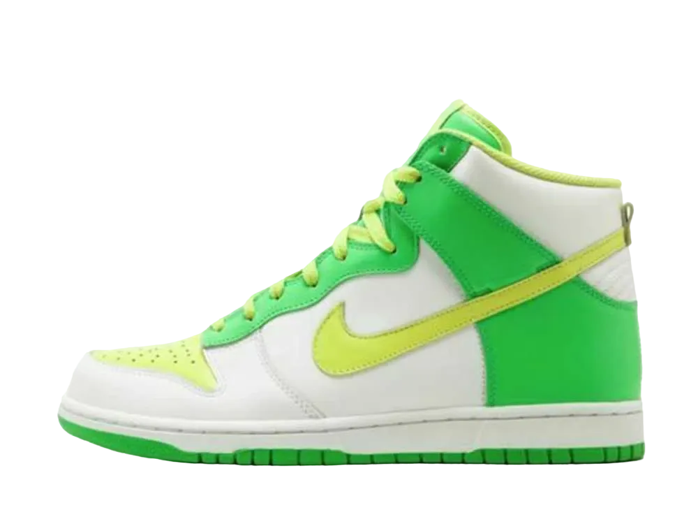 ナイキ ダンク ハイ "ホワイト/レモン シフォン ラディアント クレ"