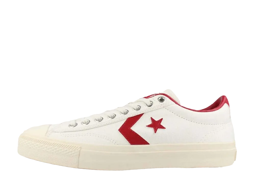 コンバース ブレイクスター SK CV OX "ホワイト/レッド"