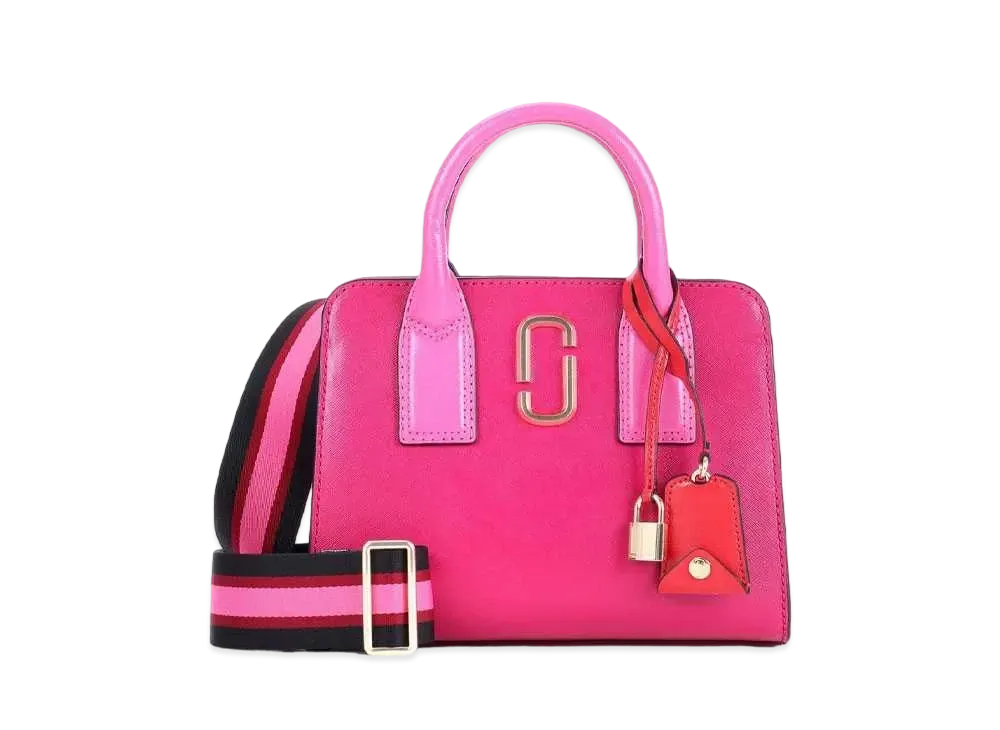 Marc Jacobs Little Big Shot Leather Bag "Pink"