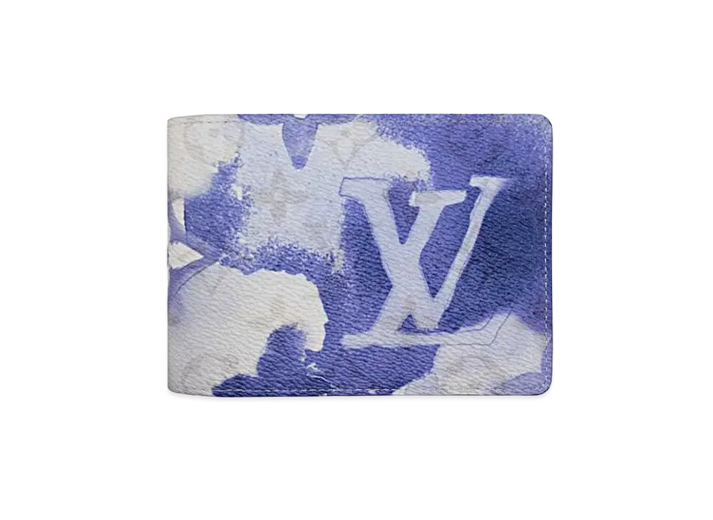 Louis Vuitton Multiple Wallet "Blue"