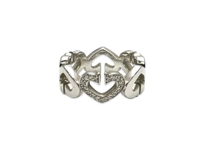 Cartier C Heart Ring 750WG "White Gold"