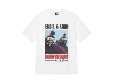 Stussy FOLLOW THE LEADER TEE "White"