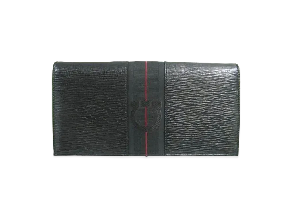 Salvatore Ferragamo Zip Wallet "Black"