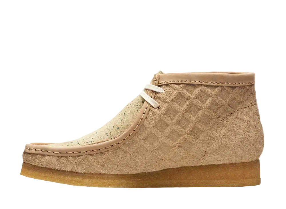 Sweet Chick × Clarks Wallabee "Natural/Green"