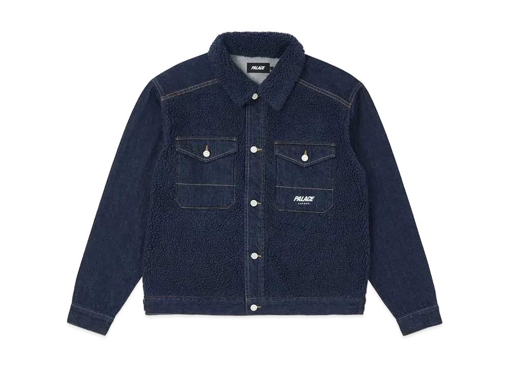 PALACE GRIZZLY DENIM JACKET "Indigo"
