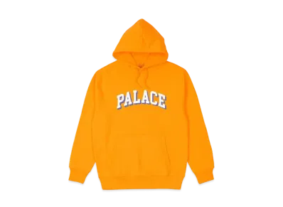 PALACE PUFF DROP SHADOW HOOD "Orange"