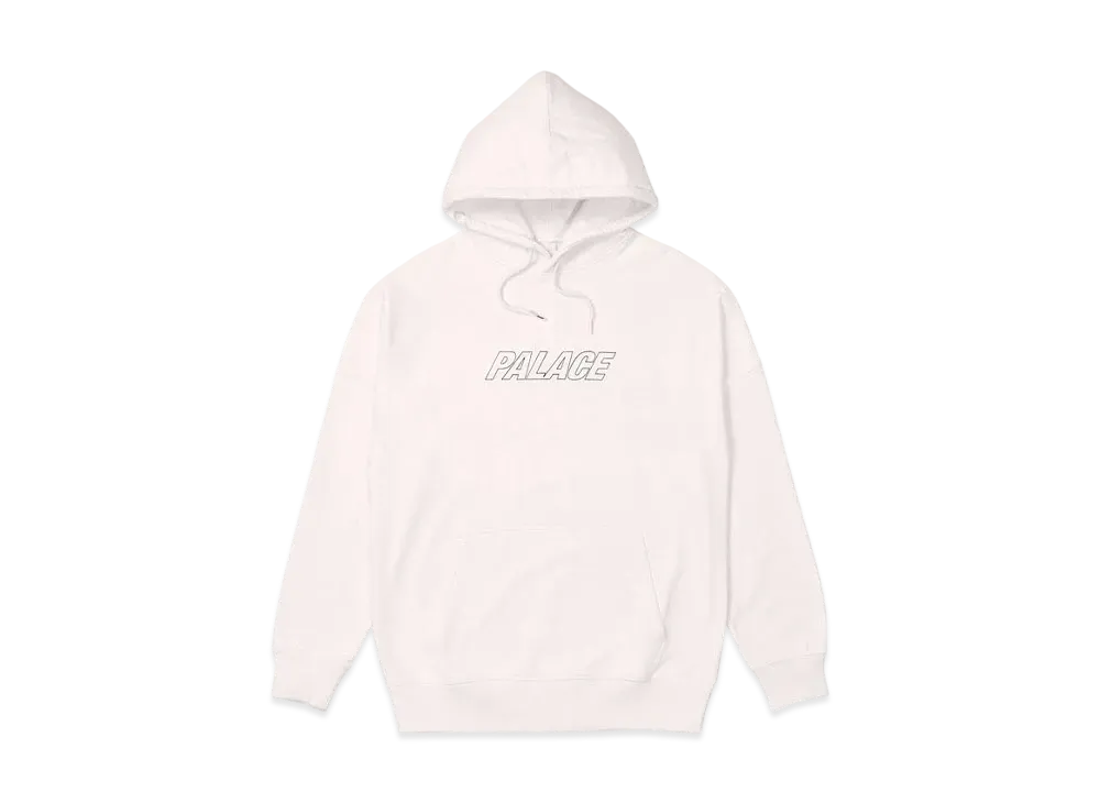 PALACE JUMBO TRI-FERG DROP SHOULDER HOOD "Pink"