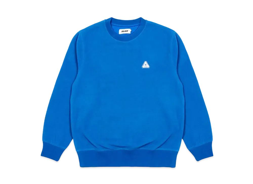 PALACE POLAR FLEECE SOFAR CREW "Classic Blue"