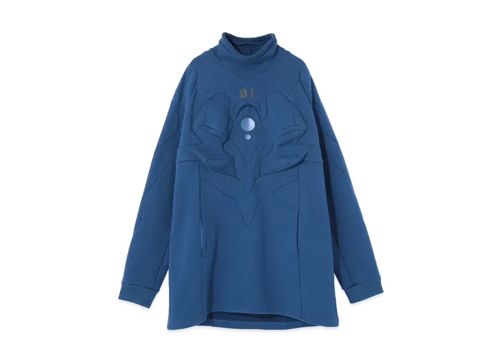 EVANGELION × UNDERCOVER SWEATSHIRT "Blue"