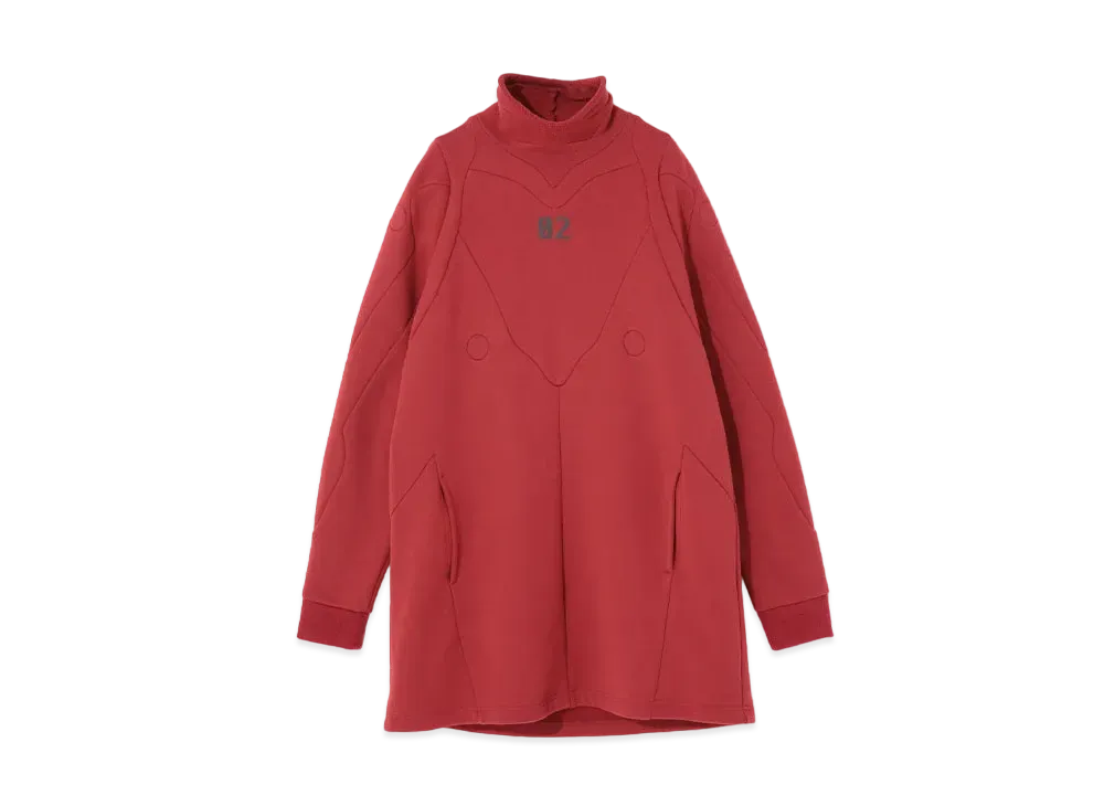 EVANGELION × UNDERCOVER SWEATSHIRT "Red"