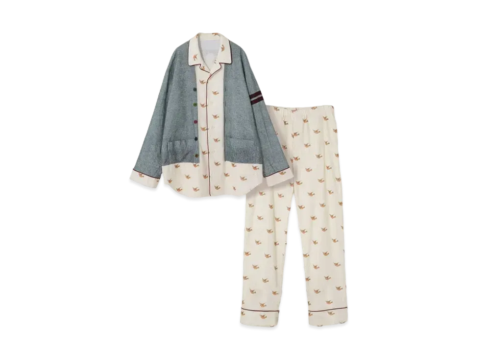 EVANGELION × UNDERCOVER TWO-PIECE SETS "Ivory Base"